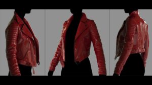 patent leather jacket