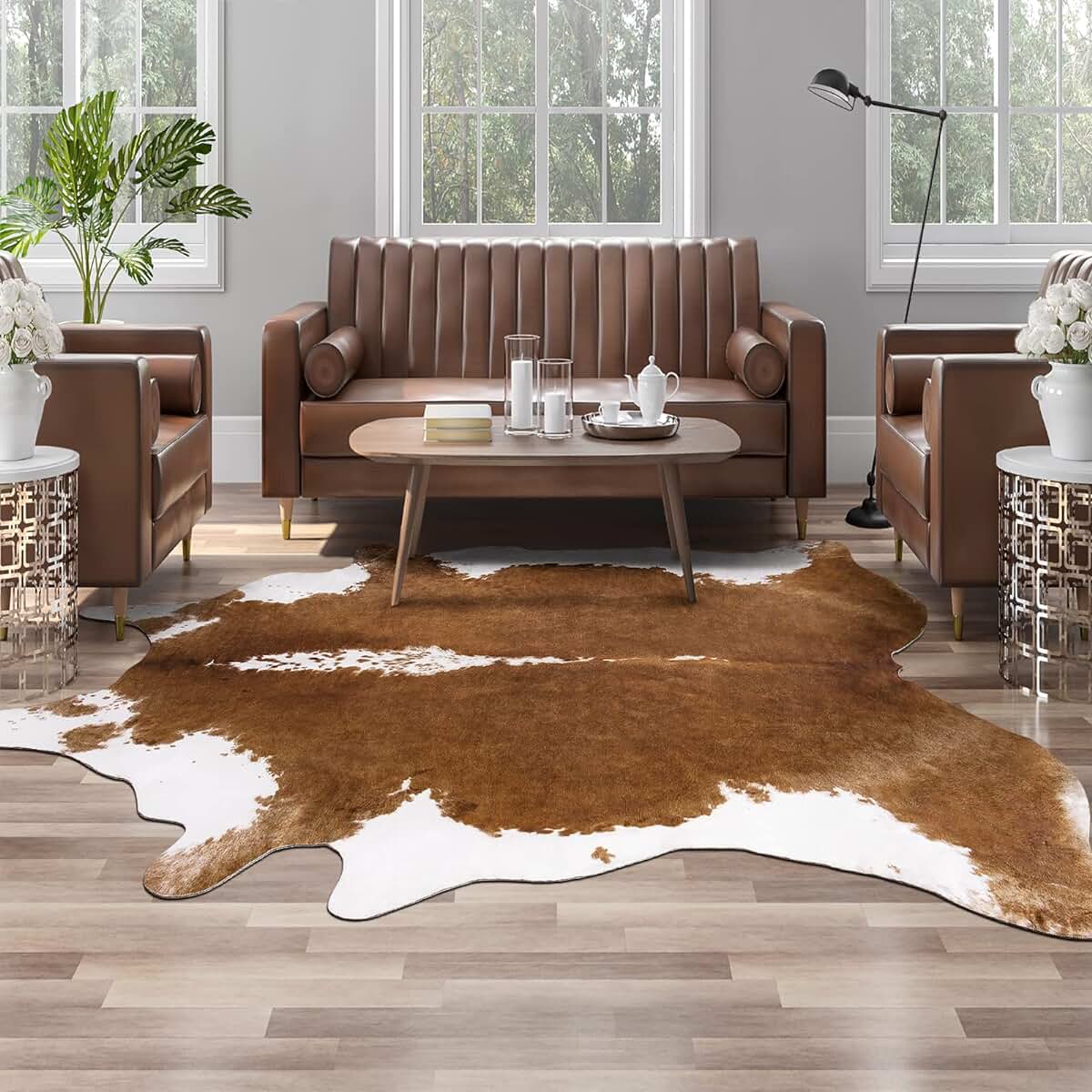 cowhide rug