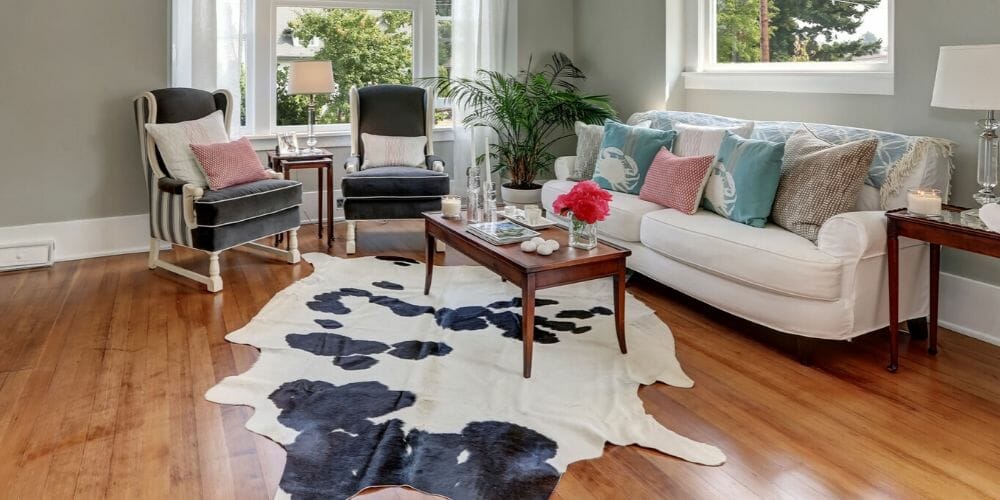 cowhide rug