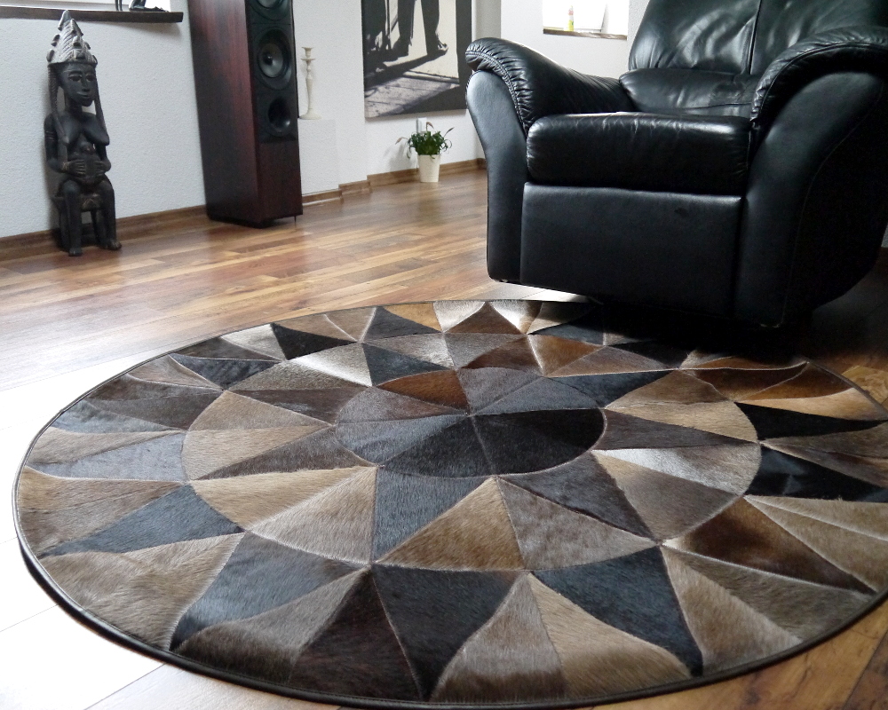 cowhide rug