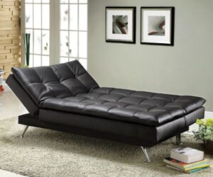 Leather Sleeper Sofa