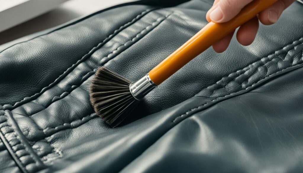 leather jacket interior cleaning