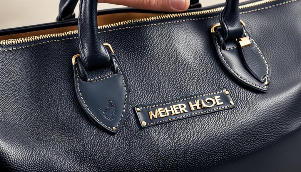 leather tote bag care