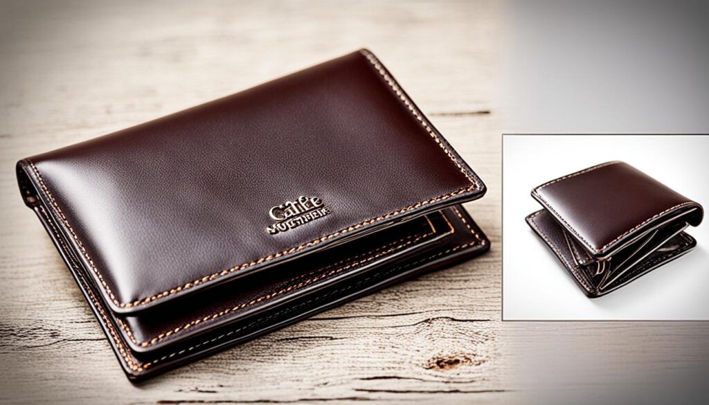 leather trifold wallets