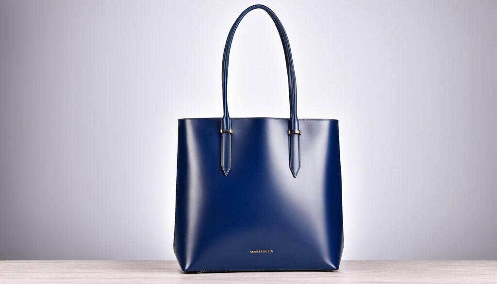 premium leather tote bag