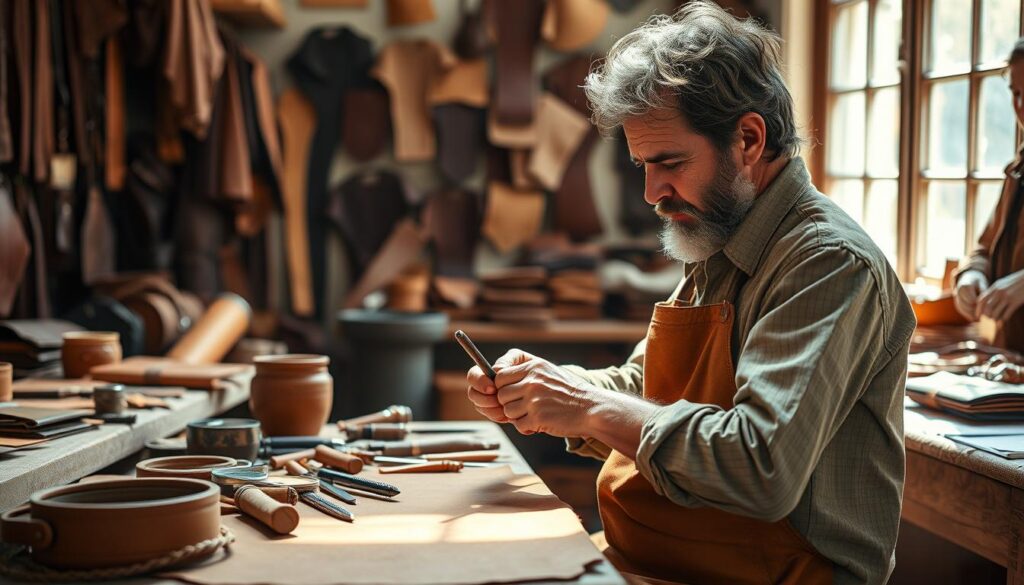 camel leather craftsmanship