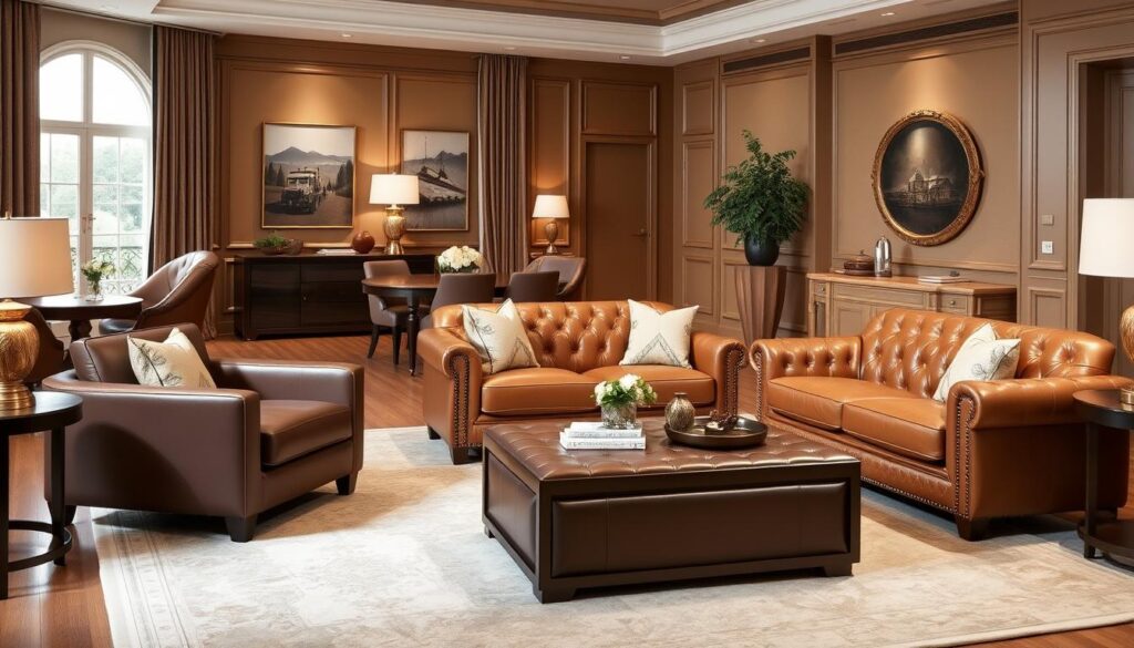 leather furniture design options